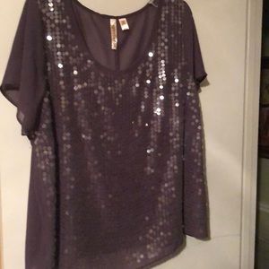 Sequin blouse